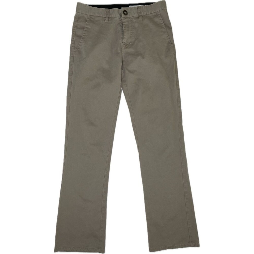 VOLCOM FRICKIN CHINO V.CO TECH MEN'S Pants Dark Khaki 28x28